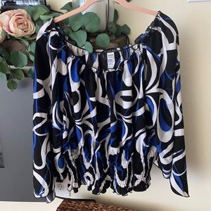 batwing 3/4 sleeve flowing top